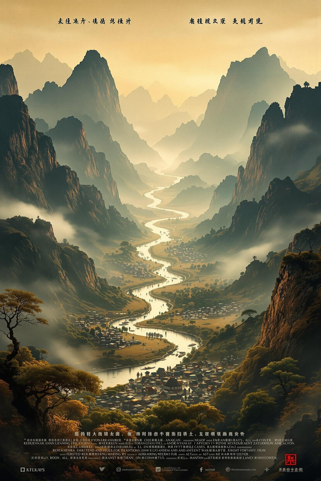 子夜影视作品《山河故人》海报