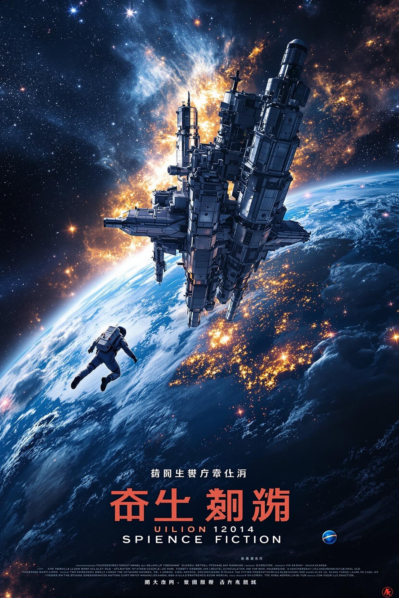 子夜影视作品《星际归途》电影海报